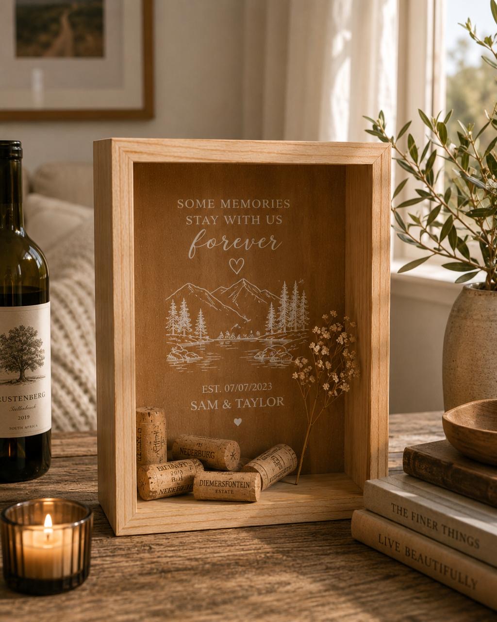 Corked Memories Box