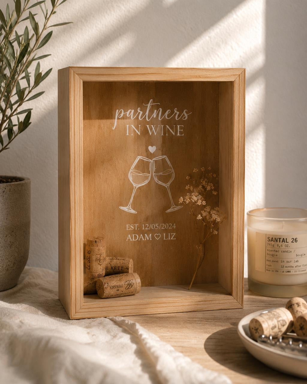 Corked Memories Box